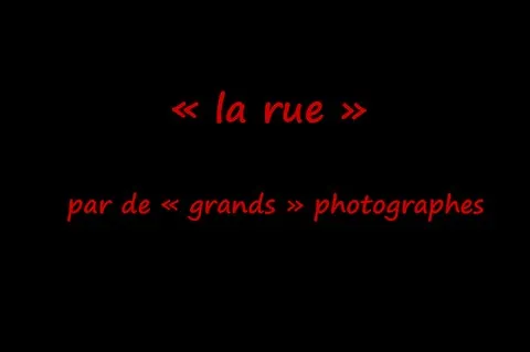 La rue 