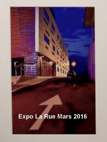 Thème :  "La Rue" Galerie du Bailli / Épinal /Mars 